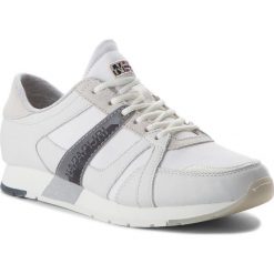 Sneakersy NAPAPIJRI - Rabari 16831623 Off White N20. Białe sneakersy męskie marki Napapijri, na co dzień, bez wzorów, ze skóry, bez zapięcia. W wyprzedaży za 239,00 zł.