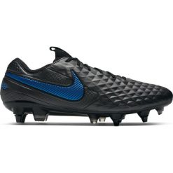 Buty piłkarskie Nike Tiempo Legend 8 Elite Sg Pro Ac M AT5900-004. Czarne buty sportowe męskie Nike, z nylonu, bez zapięcia, do piłki nożnej. W wyprzedaży za 1029,00 zł.