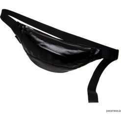 Nerka Black Lust. Czarne nerki damskie Pakamera, w paski, ze skóry ekologicznej, bez dodatków. Za 126,00 zł.