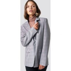 Trendyol Marynarka w kratkę - Grey. Szare marynarki damskie Trendyol, w kratkę. Za 121,95 zł.
