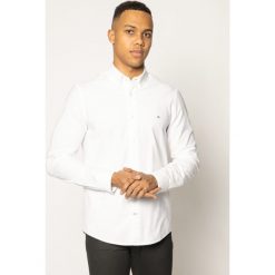 Koszula Calvin Klein Oxford K10K105280. Białe koszule męskie Calvin Klein, m, bez wzorów, z bawełny, casualowe, bez kołnierzyka, bez rękawów. W wyprzedaży za 269,00 zł.