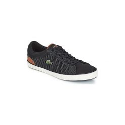 Buty Lacoste LEROND 318 1. Czarne trampki męskie marki Lacoste, bez wzorów, bez zapięcia. Za 311,20 zł.