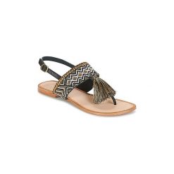 Sandały Lollipops BEADS FLAT SANDAL. Czarne sandały trekkingowe damskie marki Lollipops. Za 207,20 zł.