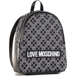 Plecak LOVE MOSCHINO - JC4075PP1BLL100A Nero. Czarne plecaki damskie Love Moschino, bez wzorów, ze skóry ekologicznej, eleganckie. Za 929,00 zł.