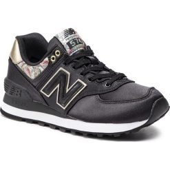 Sneakersy NEW BALANCE - WL574SNC Czarny. Czarne półbuty damskie New Balance, ze skóry. Za 349,99 zł.