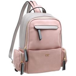 Bessie London plecak damski różowy. Różowe plecaki damskie Bessie London, bez wzorów. Za 239,00 zł.