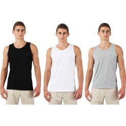 TANK-TOP PIERRE CARDIN 3PAK MIX1. T-shirty męskie Pierre Cardin, na lato, l, bez wzorów, z bawełny, bez kołnierzyka. Za 75,00 zł.