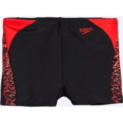 Speedo - Kąpielówki dziecięce. Czarne kąpielówki chłopięce Speedo, bez wzorów, z elastanu. Za 99,90 zł.