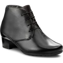 Botki ARA - 12-42040 Schwarz. Czarne botki damskie skórzane marki ara. W wyprzedaży za 319,00 zł.