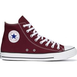 Converse Chuck Taylor All Star Hi M9613. Czerwone trampki męskie Converse, bez wzorów, z gumy, retro, bez zapięcia. W wyprzedaży za 179,99 zł.