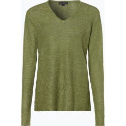 Franco Callegari - Damski sweter lniany, zielony. Zielone swetry damskie Franco Callegari, xl, bez wzorów, ze lnu, bez rękawów, bez kaptura. Za 79,95 zł.
