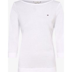 Tommy Hilfiger - Koszulka damska, biały. Białe koszulki damskie TOMMY HILFIGER, xl, bez wzorów, eleganckie, bez kołnierzyka, bez rękawów. Za 149,95 zł.