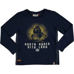 T-shirty chłopięce z długim rękawem: Koszulka „Teo” w kolorze granatowym