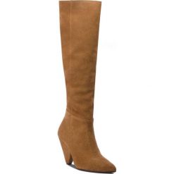 Buty zimowe damskie: Kozaki R.POLAŃSKI - 0965 Oliwka Zamsz 471