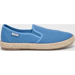 Big Star - Espadryle. Niebieskie espadryle damskie BIG STAR, bez wzorów, z gumy, bez obcasa, na obcasie. W wyprzedaży za 49,90 zł.