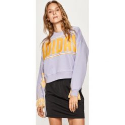 Adidas Originals - Bluza. Bluzy damskie adidas Originals, z aplikacjami, z bawełny, bez rękawów, bez kaptura. W wyprzedaży za 249,90 zł.