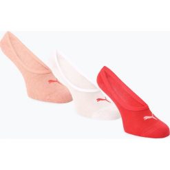 Puma - Stopki damskie pakowane po 3 szt., pomarańczowy. Pomarańczowe skarpetki damskie Puma, bez wzorów, z bawełny. Za 34,95 zł.