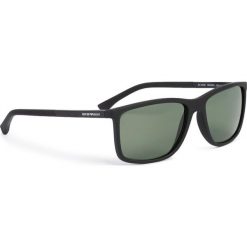 Okulary przeciwsłoneczne Emporio Armani 0EA4058 56539A. Czarne okulary przeciwsłoneczne męskie Emporio Armani. W wyprzedaży za 519,00 zł.
