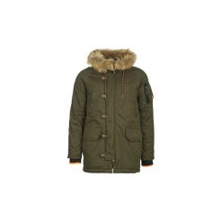 Kurtki ocieplane Superdry SDX PARKA. Pomarańczowe kurtki męskie Superdry, s, bez wzorów, bez kaptura. Za 497,40 zł.