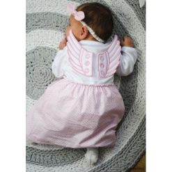 Sukienka niemowlęca Angel's wings Pink. Różowe sukienki niemowlęce Pakamera, bez wzorów, bez rękawów. Za 129,00 zł.