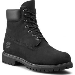 Trapery TIMBERLAND - Af 6In Prem Bt 10073/TB0100730011 Black. Czarne buty zimowe męskie Timberland, ze skóry. W wyprzedaży za 629,00 zł.