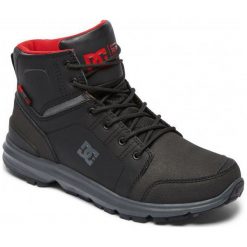 DC Buty Zimowe Męskie Torstein M Boot Xksr Black/Grey/Red 44,5. Czarne buty sportowe męskie marki DC, na zimę. Za 565,00 zł.