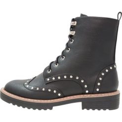 Botki damskie lity: Glamorous Botki kowbojki i motocyklowe black