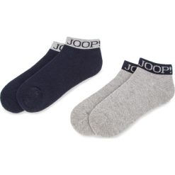 Zestaw 2 par niskich skarpet damskich JOOP! - Logo Sneaker 760.052-2 Grey Mel. 2300M. Szare skarpetki damskie JOOP!, bez wzorów, z elastanu. Za 69,00 zł.