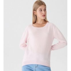 Sweter basic - Różowy. Różowe swetry damskie House, s, bez wzorów, bez rękawów, bez kaptura. Za 69,99 zł.