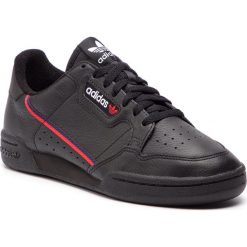Buty adidas - Continental 80 G27707 Cblack/Scarle/Conavy. Czarne sneakersy męskie Adidas, bez zapięcia. W wyprzedaży za 319,00 zł.