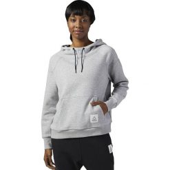 Bluzy rozpinane damskie: Reebok Bluza damska Wor CS OTH Hoodie szara r. S (BP8237)