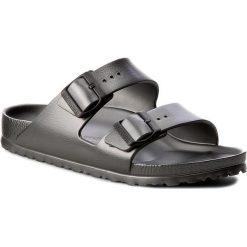 Klapki BIRKENSTOCK - Arizona 1001498 Anthracite. Szare klapki damskie Birkenstock, bez wzorów, z tworzywa sztucznego, bez obcasa. Za 119,00 zł.