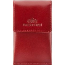 Etui na klucze 21-2-015-3. Czerwone portfele damskie marki Wittchen, bez wzorów. Za 149,00 zł.
