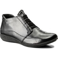 Półbuty JOSEF SEIBEL - Faye 43 72543 VL971 600 Schwarz. Czarne półbuty damskie skórzane marki Josef Seibel, na płaskiej podeszwie. Za 329,00 zł.
