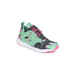 Buty Dziecko Reebok Classic FURYLITE GRAPHIC. Zielone trampki dziewczęce Reebok Classic, bez wzorów, bez zapięcia. Za 231,20 zł.