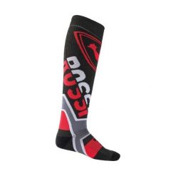 ROSSIGNOL Skarpety męskie World Cup crimson. Czerwone skarpetki męskie Rossignol, bez wzorów. Za 84,00 zł.