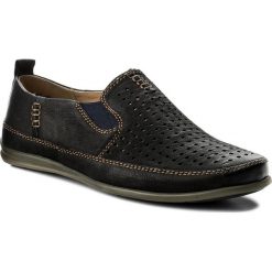 Półbuty LASOCKI FOR MEN MI07-A475-474-17. Niebieskie półbuty męskie Lasocki For Men, bez wzorów, ze skóry, bez zapięcia. W wyprzedaży za 119,99 zł.