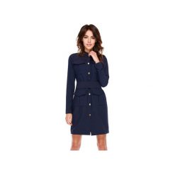 Sukienka Military. Niebieskie sukienki damskie Ooh la la, na co dzień, xl, moro, z elastanu, biznesowe, bez kołnierzyka, bez rękawów, dopasowane. Za 239,00 zł.
