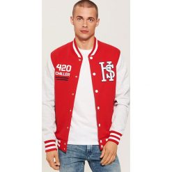 Bluza bejsbolówka - Czerwony. Czerwone bejsbolówki męskie House, l. Za 129,99 zł.
