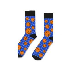 SKARPETKI NBA. Niebieskie skarpetki męskie Pinkbirds, bez wzorów. Za 24,99 zł.