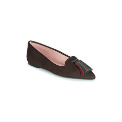 Baleriny Pretty Ballerinas JEENA. Pomarańczowe baleriny damskie Pretty Ballerinas, bez wzorów, bez obcasa. W wyprzedaży za 497,40 zł.
