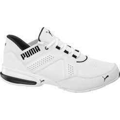 Sneakersy męskie Puma Enzin SL Puma białe. Białe sneakersy męskie Puma, bez zapięcia. Za 279,90 zł.