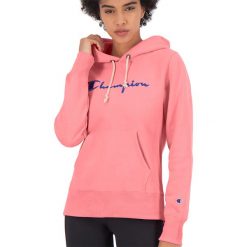 CHAMPION HOODY WMNS REVERSE WEAVE > 111555-PS125. Bluzy damskie Champion, l, z haftami, z bawełny, bez rękawów. Za 419,99 zł.