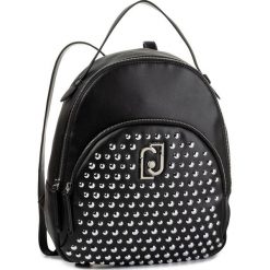 Plecak LIU JO - M Backpack A69138 E0006 Nero 22222. Czarne plecaki damskie Liu Jo, bez wzorów, ze skóry ekologicznej. Za 689,00 zł.