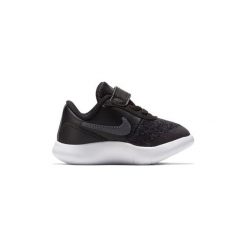 Buty Dziecko Nike Boys' Flex Contact (TD) Toddler Shoe. Czarne trampki dziewczęce Nike, bez wzorów, bez zapięcia. Za 194,90 zł.