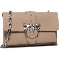 Torebka PINKO - Love Mini Soft Simply 1 Cl PE 20 PLTT 1P21M2 Y65Z Beige C60. Brązowe torebki klasyczne damskie Pinko, bez wzorów, ze skóry, klasyczne, bez dodatków. Za 1139,00 zł.