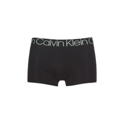 Bokserki Calvin Klein Jeans TRUNK. Czarne bokserki męskie Calvin Klein Jeans, bez wzorów, z jeansu. Za 149,00 zł.