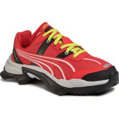 Buty PUMA - Nitefox Highway 371480 02 High Risk Red/Puma Black. Czerwone buty sportowe damskie Puma, bez wzorów, ze skóry ekologicznej, sportowe, do biegania. W wyprzedaży za 399,00 zł.