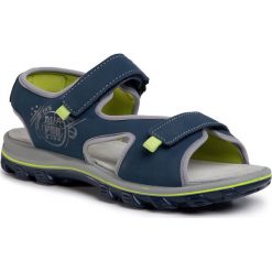 Sandały PRIMIGI - 5391000 D Blu. Niebieskie sandały chłopięce Primigi, ze skóry ekologicznej, bez zapięcia. Za 219,00 zł.