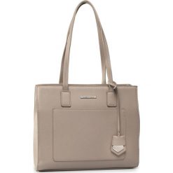 Torebka JENNY FAIRY - RX3072 Beige. Szare torebki klasyczne damskie Jenny Fairy, bez wzorów, ze skóry ekologicznej, klasyczne, bez dodatków. Za 119,99 zł.